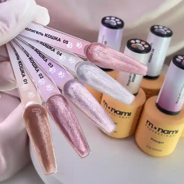 Жидкий полигель Monami Liquid PolyGel Кошка №02 15 г