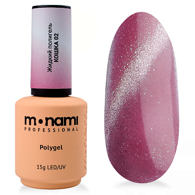 Жидкий полигель Monami Liquid PolyGel Кошка №02 15 г